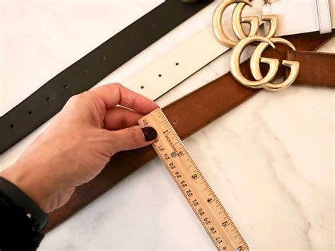 gucci marmont belt hole size